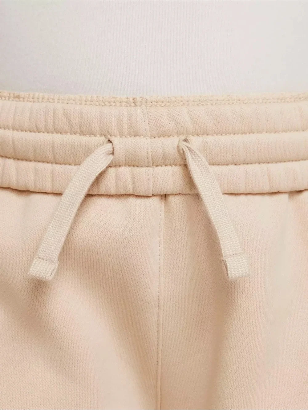 NWT Nike Kids Beige Fleece Joggers